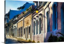 Online Designer Combined Living/Dining Old San Juan Street Wall Art