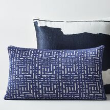 Online Designer Living Room Allover Crosshatch Jacquard Velvet Pillow Covers