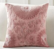 Online Designer Bedroom ELMIRA EMBROIDERED PILLOW COVER