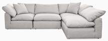 Online Designer Combined Living/Dining Bryant L-Sectional (4 piece)
