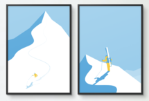 Online Designer Bedroom SKI ART