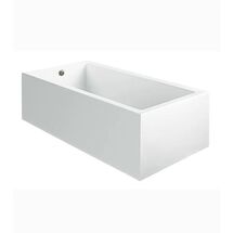Online Designer Bathroom MTI Baths Andrea1 72" Three Wall Alcove Acrylic Soaking Tub with Reversible Drain and Overflow