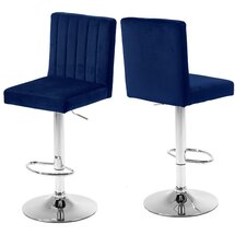 Online Designer Living Room Aesop Adjustable Height Swivel Bar Stool (Set of 2)
