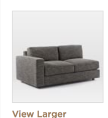 Online Designer Living Room Build your own urban sectional