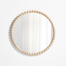 Online Designer Bedroom Jenny Lind Maple Wood Round Kids Wall Mirror