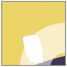Online Designer Living Room Minted for west elm – Geometric Blue And Yellow