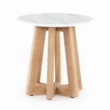 Online Designer Bedroom Fanned Base Side Table