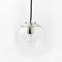 Online Designer Dining Room Globe Pendant - Clear