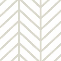 Online Designer Combined Living/Dining Nevaeh Herringbone Line Matte Fine Fabric Weave Peel and Stick Wallpaper Panel