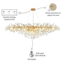 Online Designer Dining Room ELLORA Chandelier