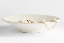 Online Designer Living Room Ophelia Natural Ceramic Centerpiece Bowl 20"