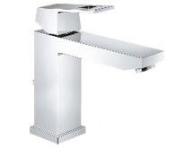 Online Designer Bathroom Eurocube Single Hole Bathroom Faucet with Drain Assembly