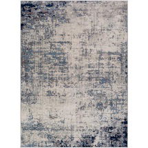 Online Designer Dining Room Roma Dark Blue Rug