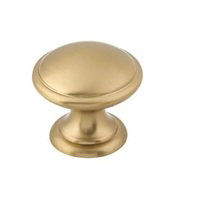 Online Designer Kitchen Rounded Knob 1 1/4 Inch Honey Bronze