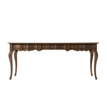 Online Designer Business/Office Theodore Alexander 76" The Bartlett Walnut Veneer Writing Desk