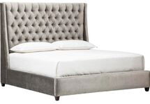Online Designer Bedroom Amelia Tall Bed, Brussels Charcoal