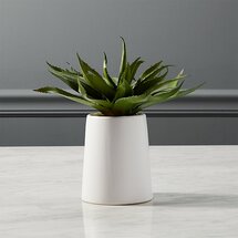 Online Designer Bedroom Potted Faux Aloe 9"
