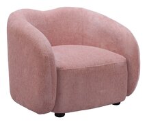 Online Designer Bedroom Tallin Accent Chair Mauve Pink