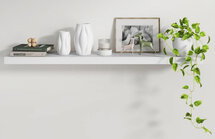 Online Designer Bedroom Avnish Solid Wood Floating Shelf