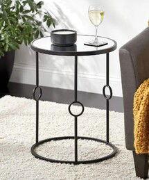 Online Designer Living Room Gianenrico 26.65'' Tall Glass End Table