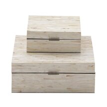 Online Designer Combined Living/Dining Ronan 2 Piece Decorative Box Set
