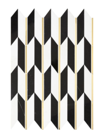 Online Designer Living Room STREAMLINE STONE MOSAIC TILE