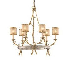 Online Designer Combined Living/Dining Parc Royale Chandelier by Corbett Lighting