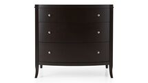 Online Designer Bedroom Colette Espresso 3-Drawer Chest