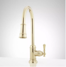 Online Designer Kitchen Beasley 1.8 GPM Pull-Down Kitchen Faucet