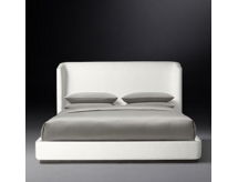 Online Designer Bedroom ALESSA SHELTER FABRIC BED