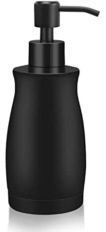 Online Designer Bathroom Matte Black Stainless Steel Soap Dispenser 13.5 OZ