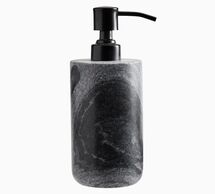 Online Designer Bedroom Black Handcrafted Marble Bathroom Soap Pump