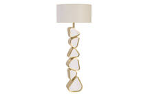 Online Designer Living Room White Gold Floor Lamp