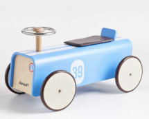 Online Designer Bedroom Janod Blue Car Ride-On