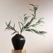 Online Designer Combined Living/Dining Faux Long Leaf Eucalyptus Branch
