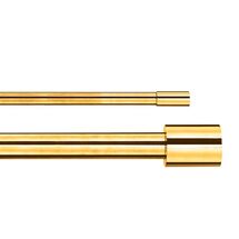 Online Designer Combined Living/Dining Oversized Adjustable Metal Rod - Antique Brass