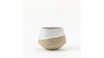 Online Designer Combined Living/Dining Half-Dipped Stoneware Vases