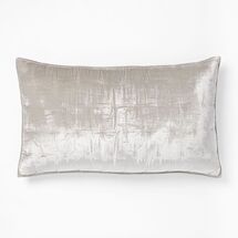 Online Designer Bedroom Lush Velvet Tack Stitch King  Sham - Platinum