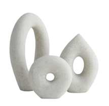 Online Designer Combined Living/Dining Coco Sculptures Set of 3 