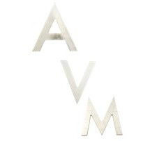 Online Designer Nursery Champagne Lacquer Letters