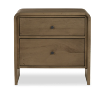 Online Designer Bedroom Riley Nightstand Oak