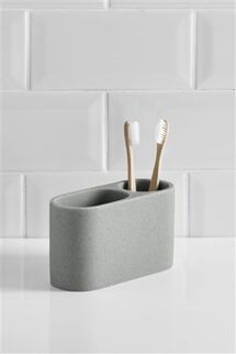 Online Designer Bathroom Stone Resin Toothbrush Tidy