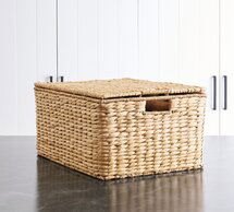 Online Designer Dining Room Savannah Handwoven Seagrass Lidded Baskets