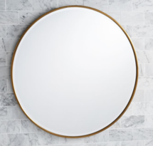 Online Designer Living Room VINTAGE ROUND MIRROR