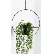 Online Designer Dining Room Isai Hoop Metal Hanging Planter