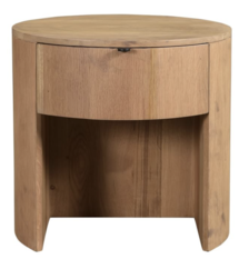 Online Designer Living Room Modern Round Nightstand (19")
