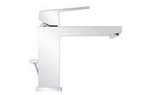 Online Designer Bathroom Eurocube Single Hole Bathroom Faucet with Drain Assembly