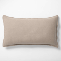 Online Designer Bedroom New Natural European Flax ™-Certified Linen Clay Taupe King Bed Pillow Sham