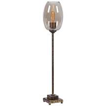 Online Designer Living Room Uttermost Marconi Antique Brushed Brass Buffet Table Lamp