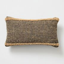 Online Designer Patio Knotted Border Indoor/Outdoor Pillow